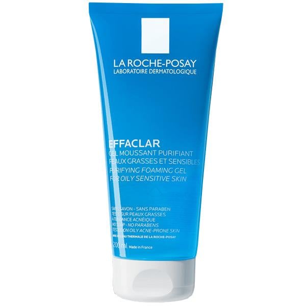 La Roche Posay Effaclar Gel 200 ml - Yağlı ve Hassas Ciltler için Temizleyici Jel