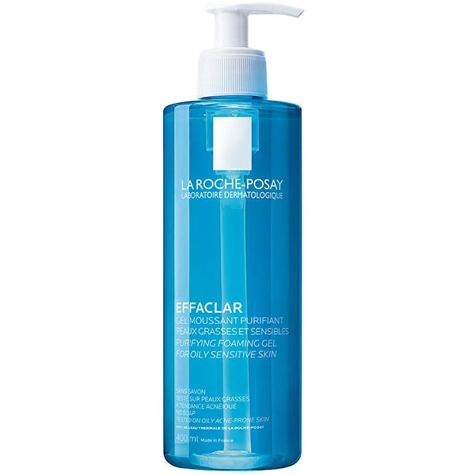 La Roche Posay Effaclar Gel 400 ml - Yağlı ve Hassas Ciltler İçin Temizleyici Jel