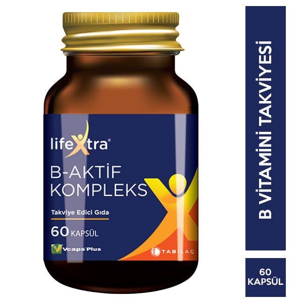 Lifextra B Kompleks 60 Kapsül