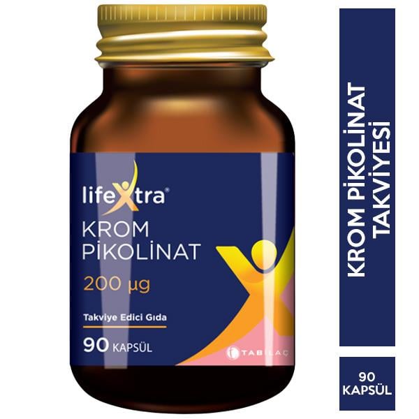 Lifextra Krom Pikolinat 90 Kapsül