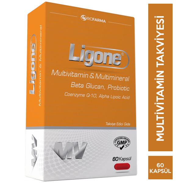 Ligone Beta Glucan Probiotic Multivitamin 60 Kapsül