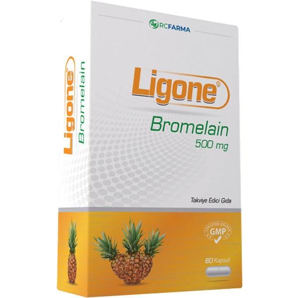 Ligone Bromelain 60 Kapsül