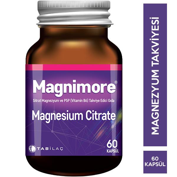 Magnimore Magnezyum Sitrat 60 Kapsül