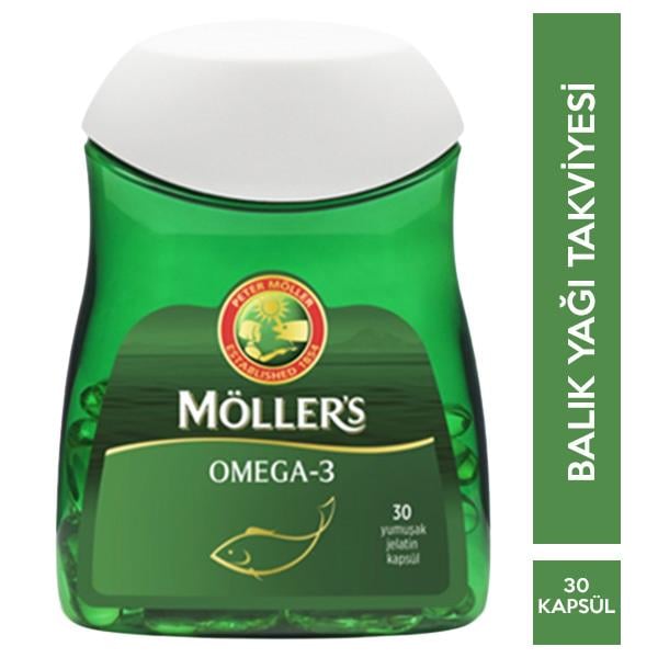 Möllers Omega 3 Balık Yağı 30 Kapsül