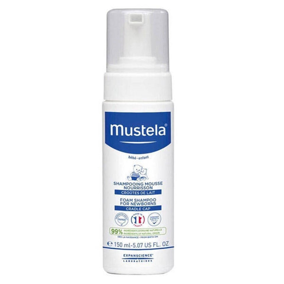 Mustela Foam Shampoo For Newborns Konak 150 ML Yenidoğan Köpük Şampuanı