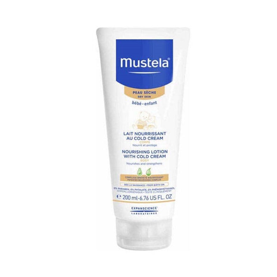 Mustela Nourishing Lotion With Cold Cream Nutri Protective 200 ML Bebekler için Vücut Losyonu
