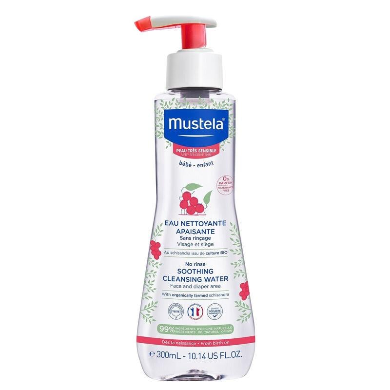 Mustela Soothing Cleansing Water 300 ML Bebekler için Temizleme Suyu
