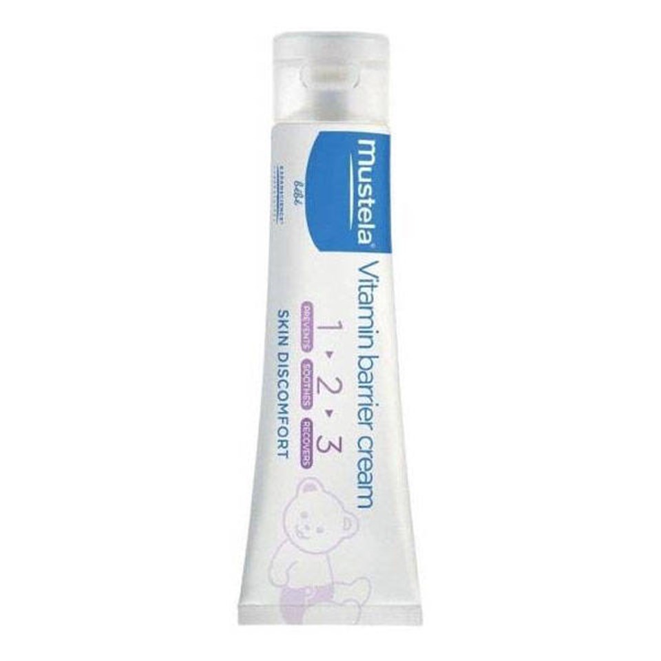 Mustela Vitamin Barrier Cream 1,2,3 Pişik Kremi 100 ML