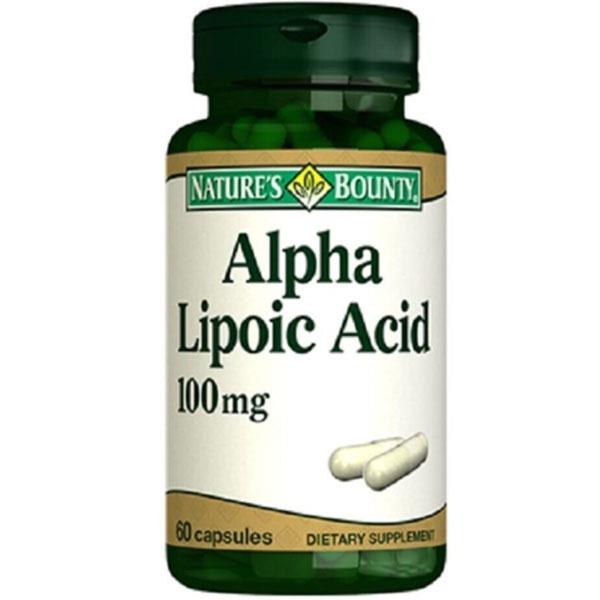 Nature's Bounty Alpha Lipoic Acid 100 mg 60 Kapsül