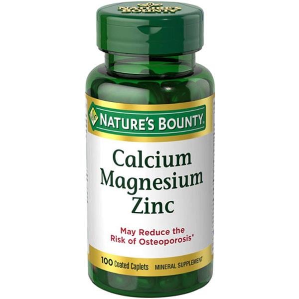Nature's Bounty Calcium Magnezium Zinc 100 Tablet