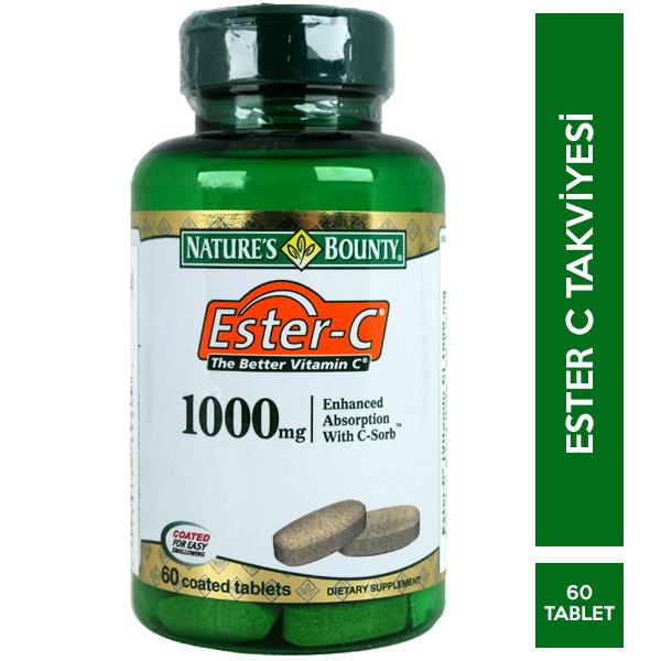Nature's Bounty Ester-C 1000 mg 60 Tablet