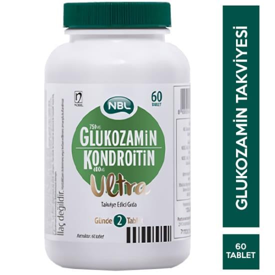 NBL Glukozamin Kondroitin Ultra Takviye Edici Gıda 60 Tablet
