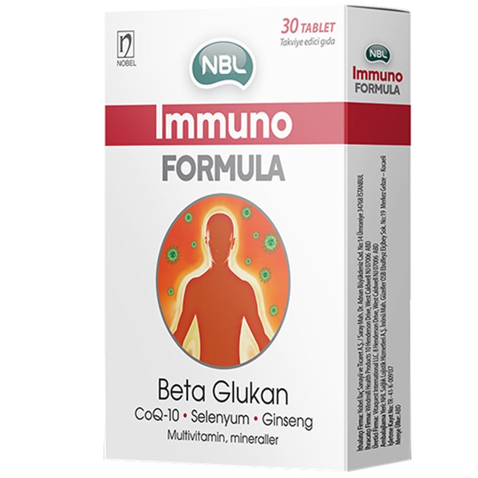 NBL Immuno Formula Selenyum Beta Glukan 30 Tablet