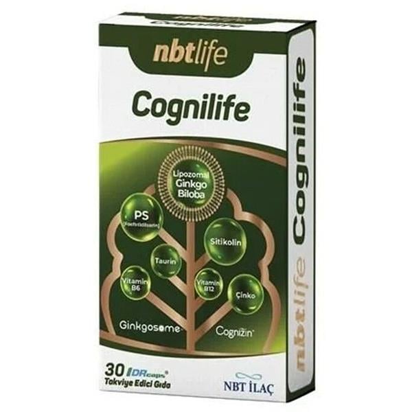 Nbt Life Cognilife Takviye Edici Gıda 30 Kapsül