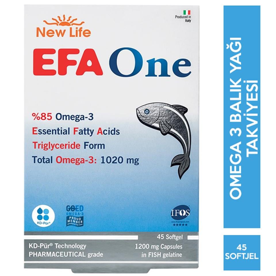 New Life EFA One 45 Softgel