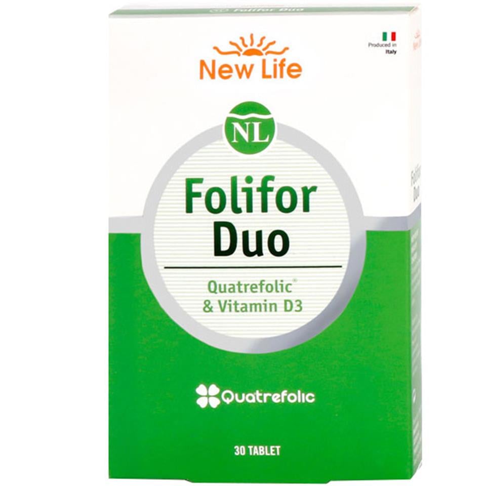 New Life Folifor 30 Tablet Gıda Takviyesi