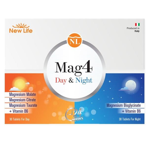 New Life Mag4 Day Night 60 Tablet