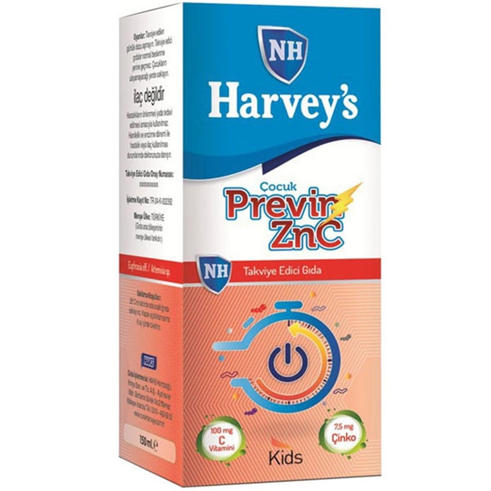 Nurse Harveys Prevın Znc Kıds 150 ML