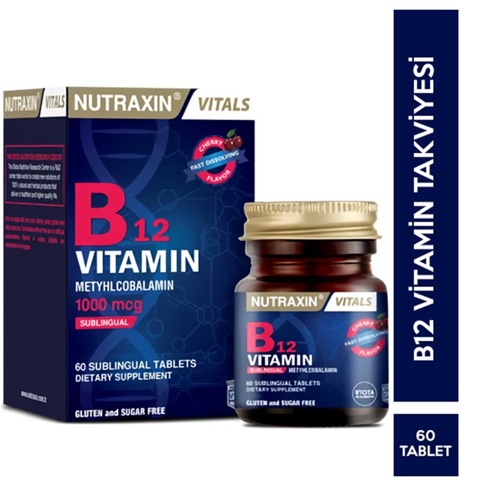 Nutraxin B12 Vitamin 60 Tablet