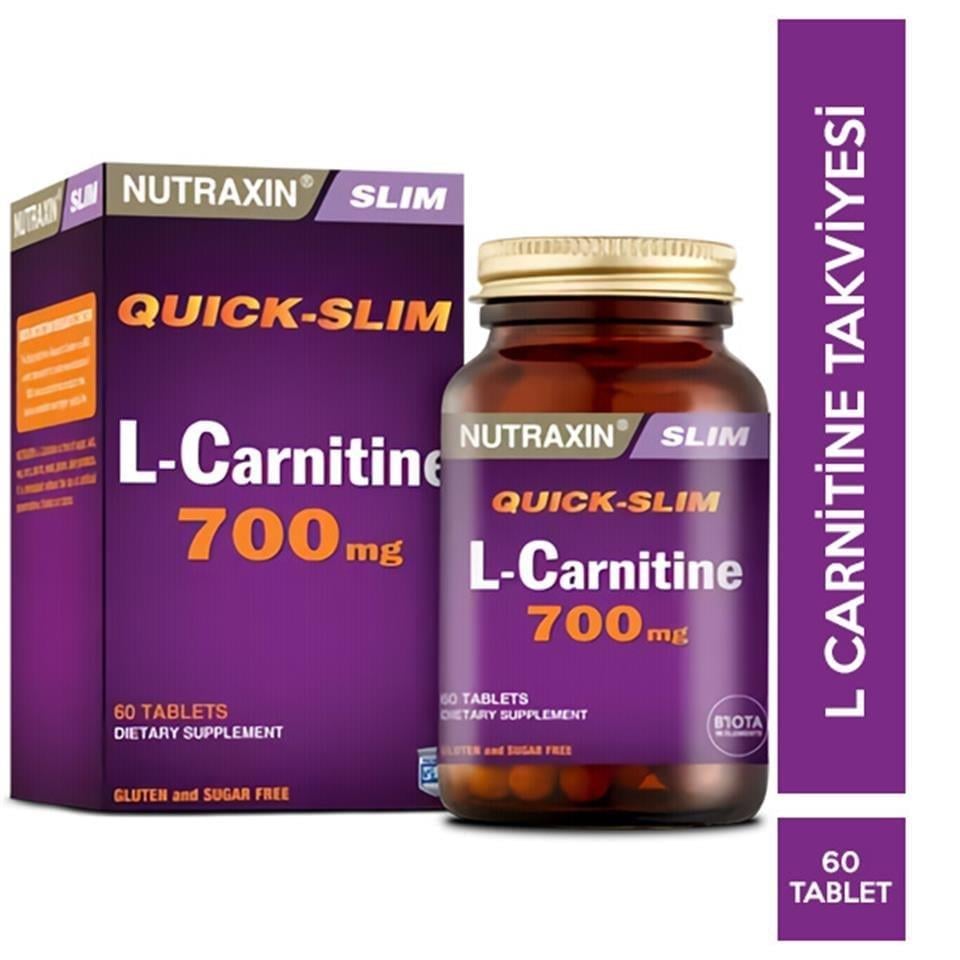 Nutraxin L-Carnitine 60 Kapsül