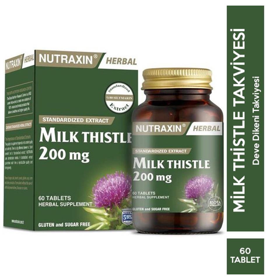 Nutraxin Milk Thistle 60 Tablet