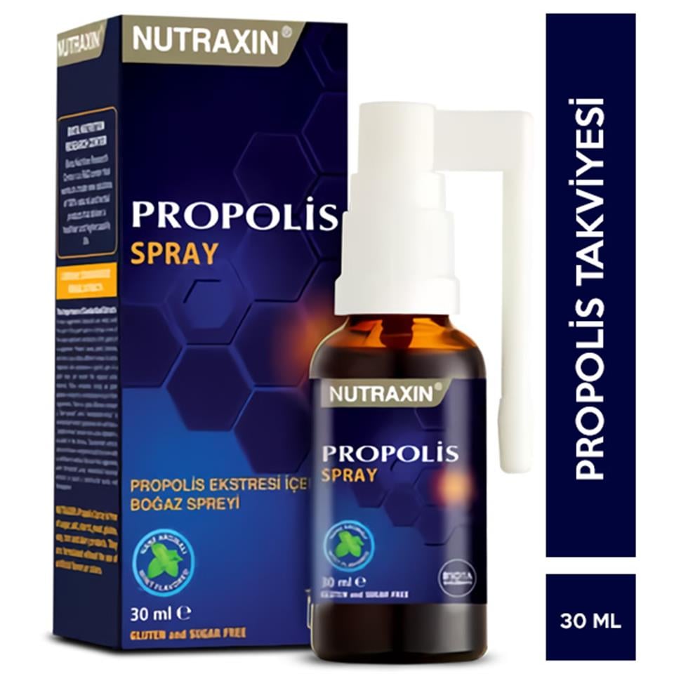 Nutraxin Propolis Sprey 30 Ml Gıda Takviyesi