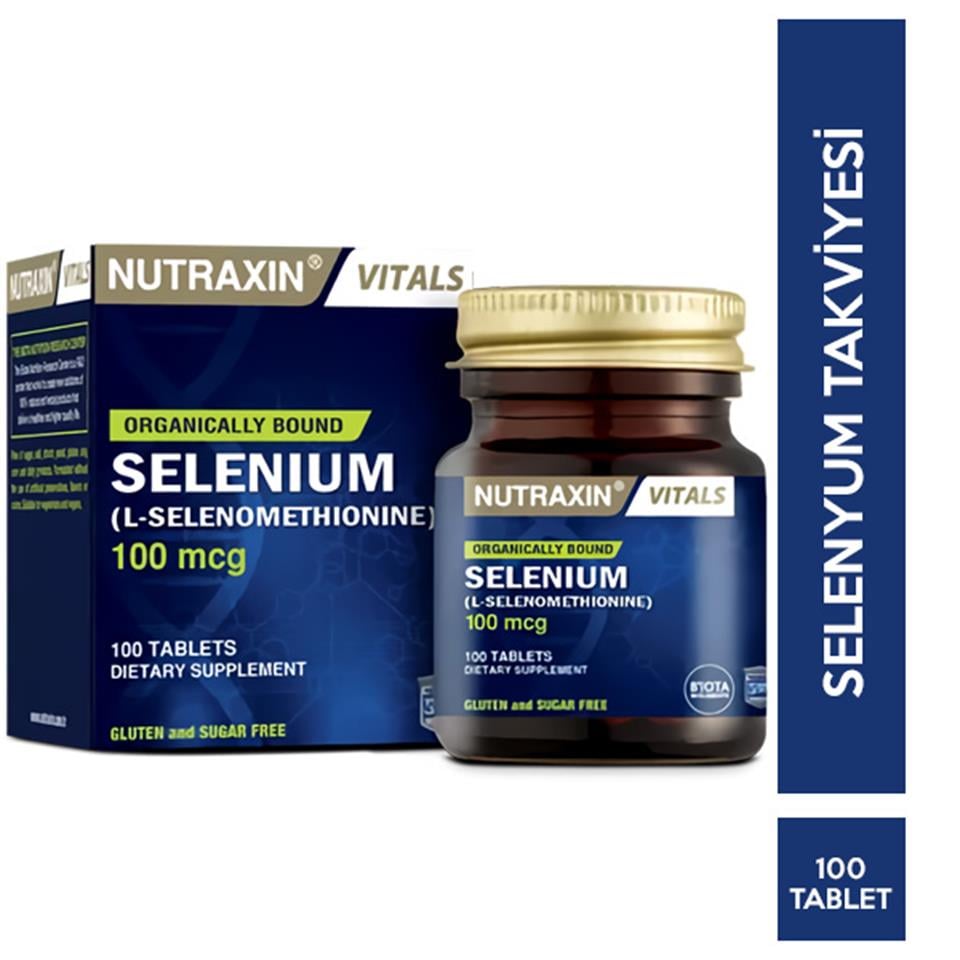 Nutraxin Selenium 100 mcg 100 Tablet