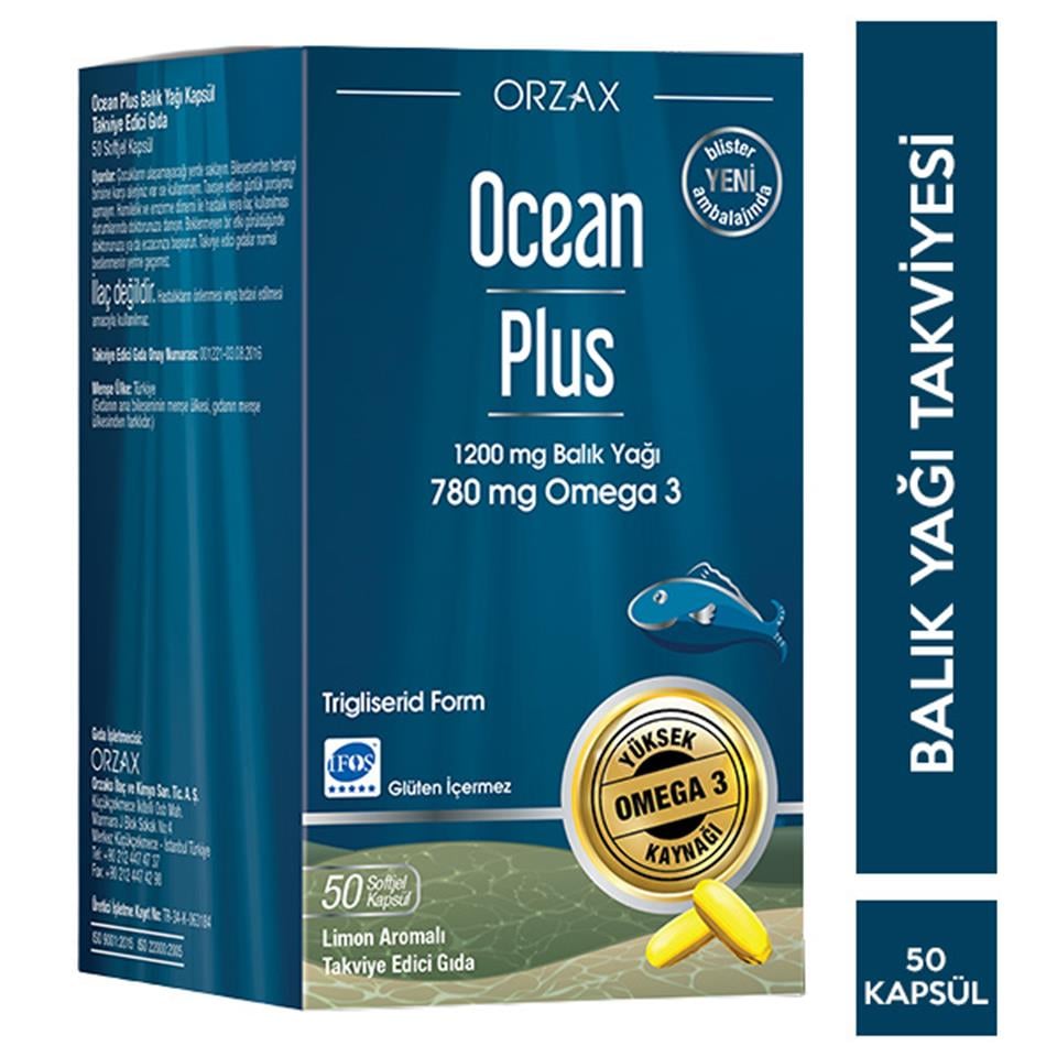 Ocean Plus 1200 mg 50 Kapsül