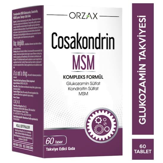 Orzax Cosakondrin MSM Complex 60 Tablet
