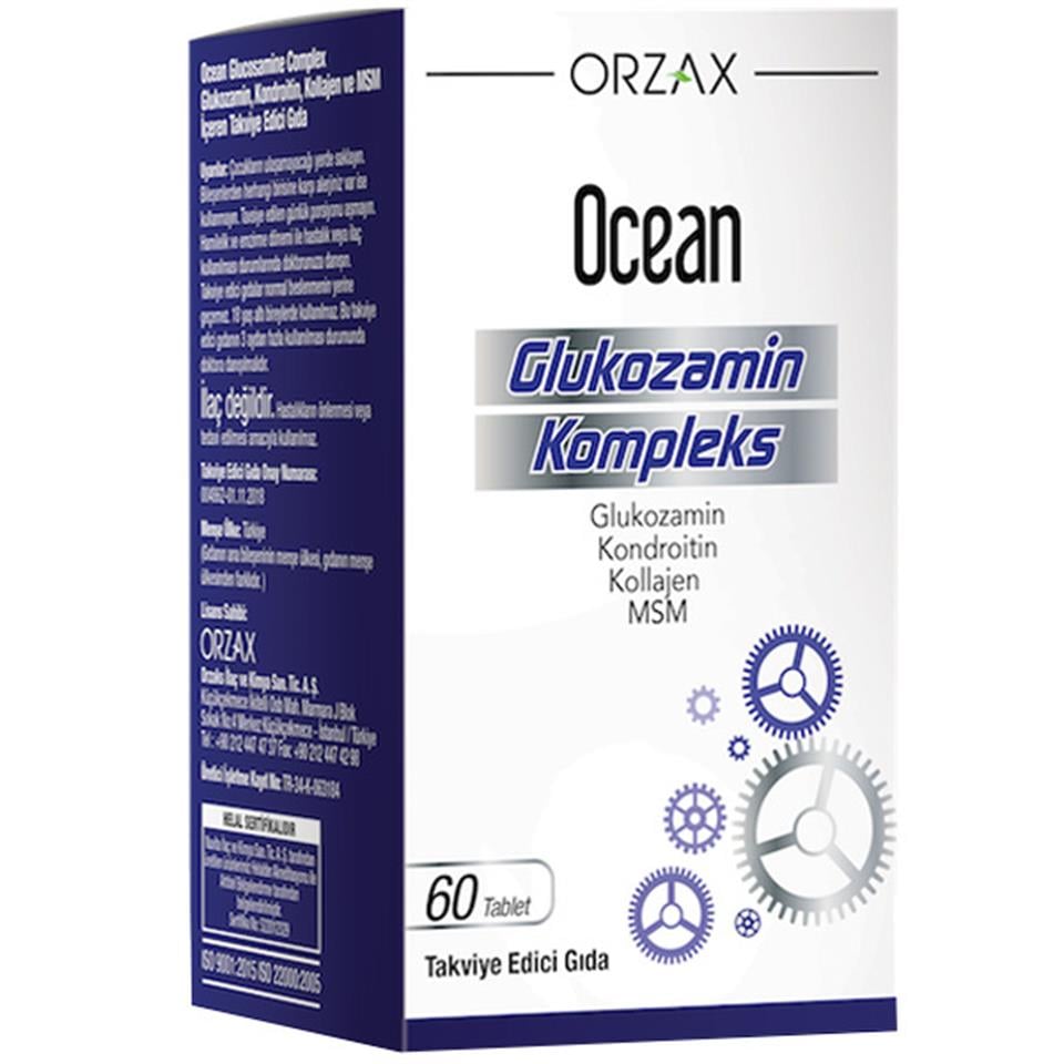 Orzax Ocean Glucosamine Complex 60 Tablet