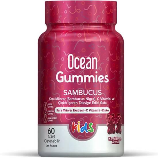 Orzax Ocean Smart Gummies Sambucus 64 Adet