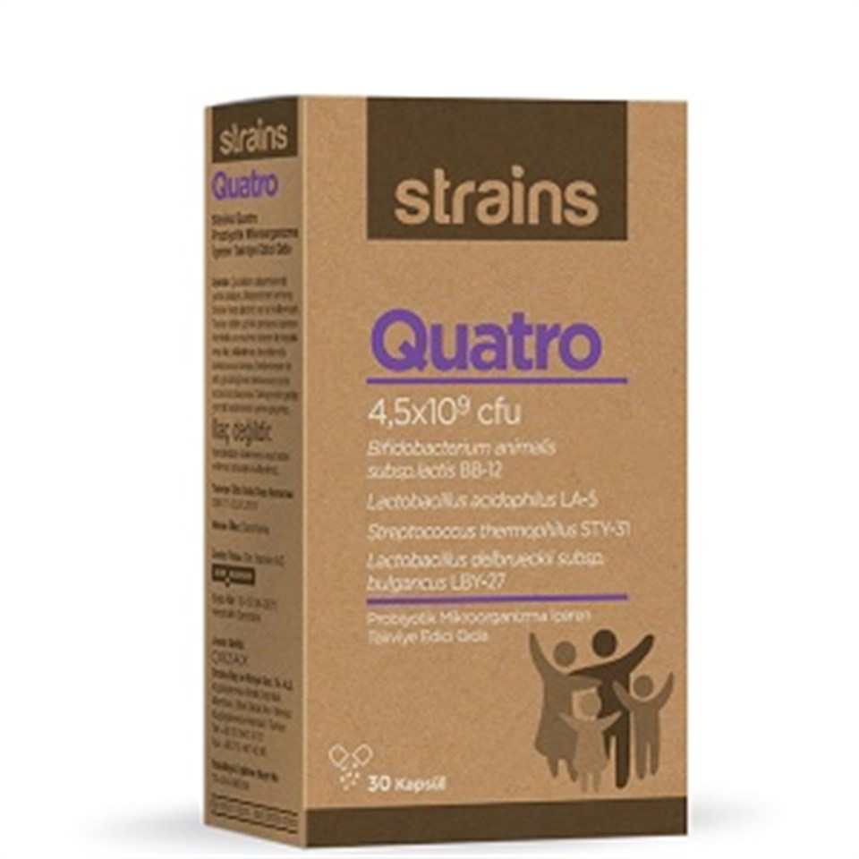 Orzax Ocean Strains Quatro Probiotik 30 Kapsül