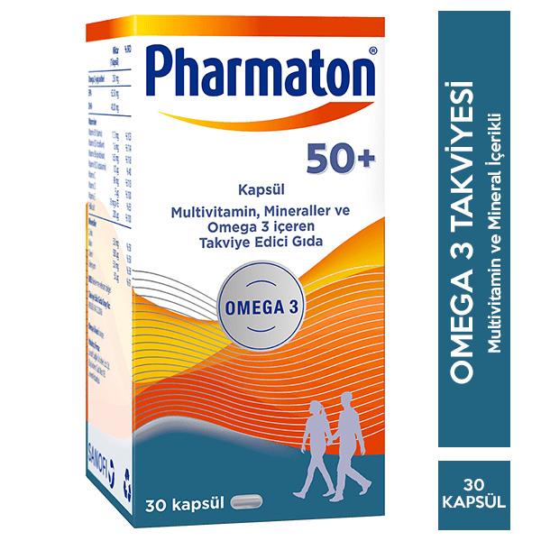 Pharmaton 50 Plus 30 Kapsül