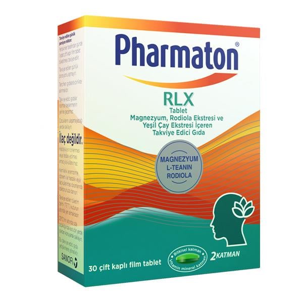 Pharmaton RLX Takviye Edici Gıda 30 Çift Kaplı Film Tablet