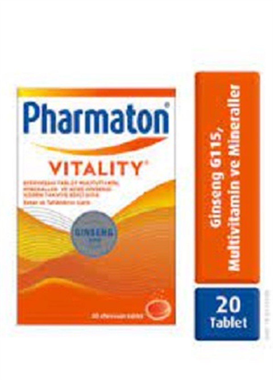 Pharmaton Vitality Efervesan Tablet 20 Tablet