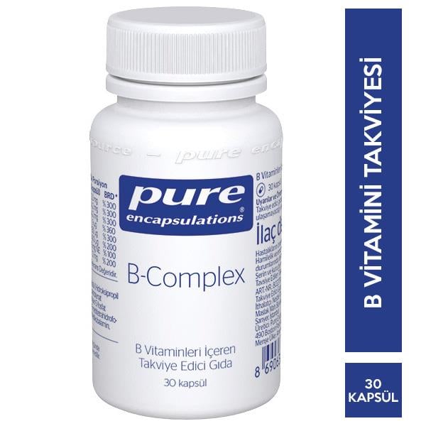 Pure Encapsulations B Complex 30 Kapsül