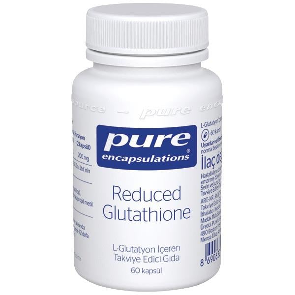 Pure Encapsulations Reduced Glutathione 60 Kapsül