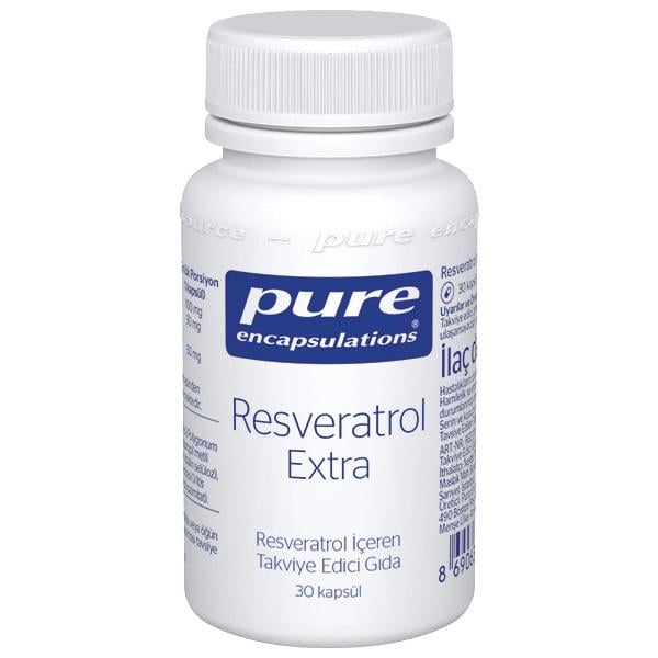 Pure Encapsulations Resveratrol Extra 30 Kapsül
