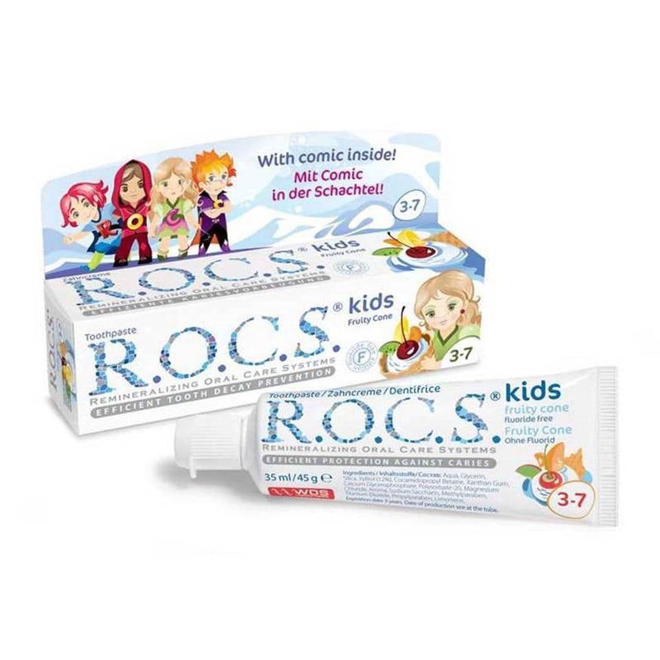 Rocs Kids Meyve Külahı 3-7 Yaş Diş Macunu 45 gr
