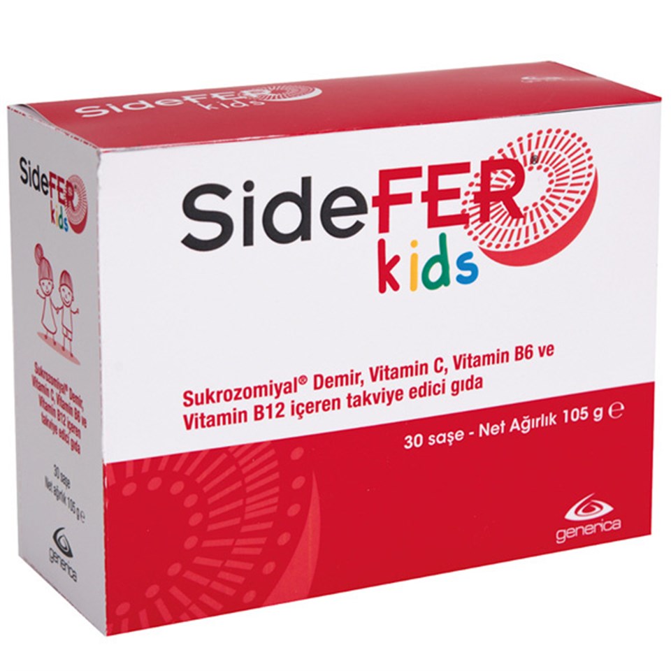 Sidefer Kids 30 Saşe
