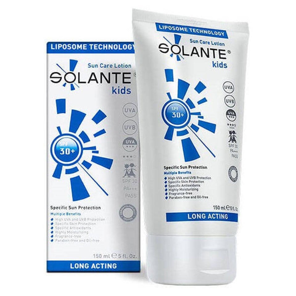 Solante Kids Spf 30 150 ML Çocuklar için Güneş Kremi