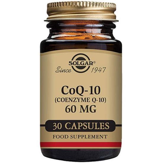 Solgar Coenzyme Q10 60 mg 30 Softgel Koenzim Q10 Takviyesi