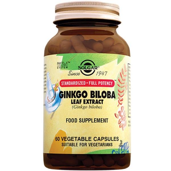 Solgar Ginkgo Biloba Leaf Extract 60 Kapsül