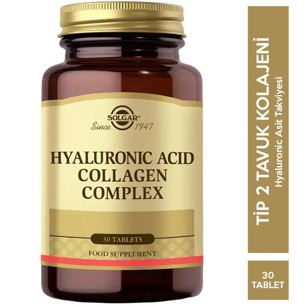 Solgar Hyaluronic Acid Collagen Complex 30 Tablet