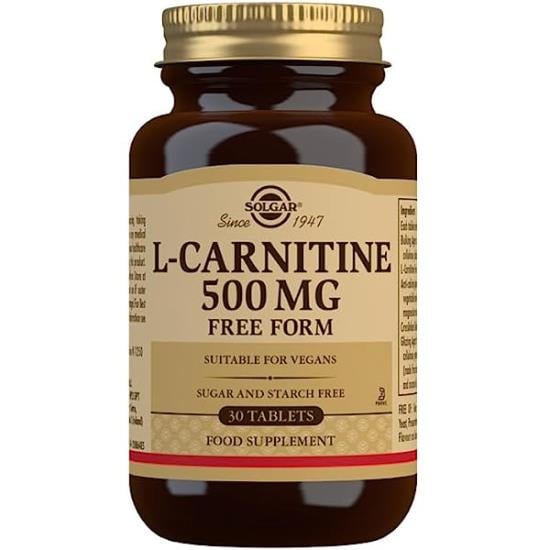 Solgar L Carnitin 500 Mg 30 Tablet
