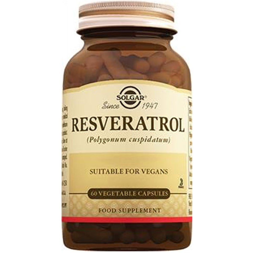 Solgar Resveratrol 60 Kapsül