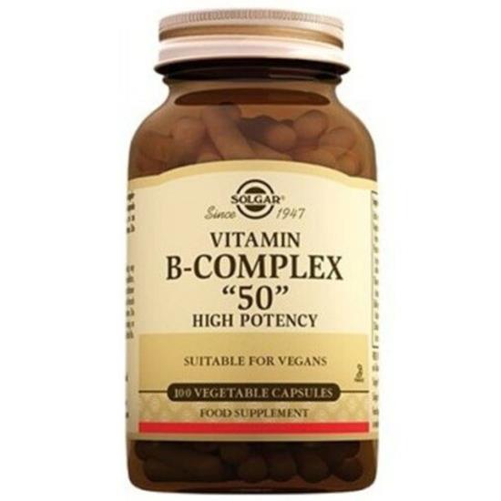 Solgar Vitamin B Komplex 50 100 Tablet