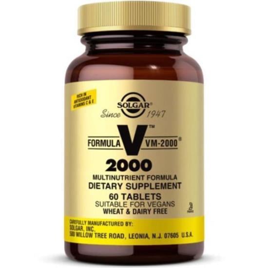 Solgar Vm 2000 Multivitamin 60 Tablet
