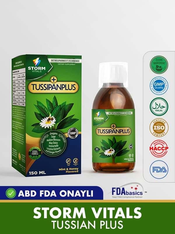 Storm Vitals Tussipan Plus 150 ml Sıvı