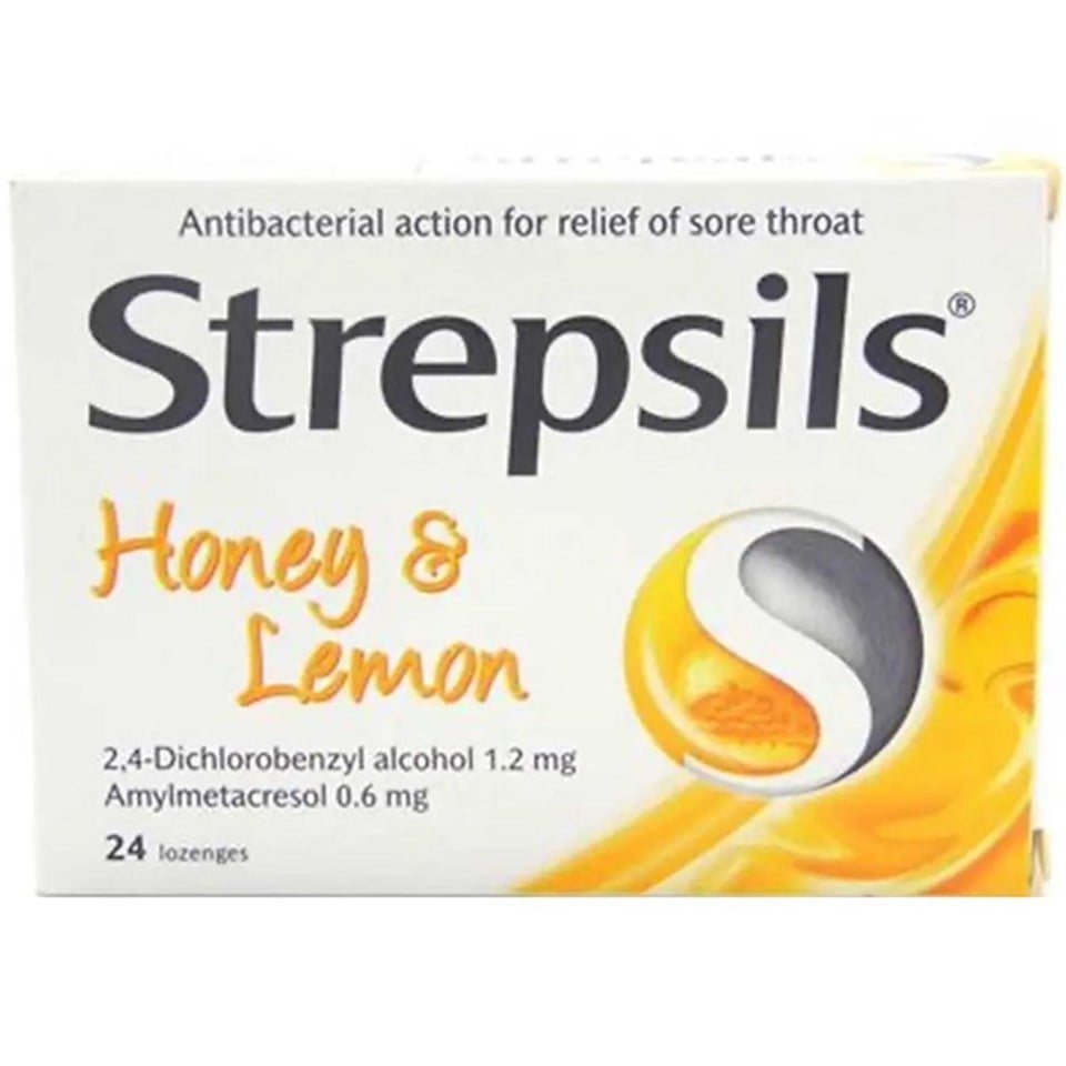 Strepsils Bal-Limon Aromalı 24 Pastil